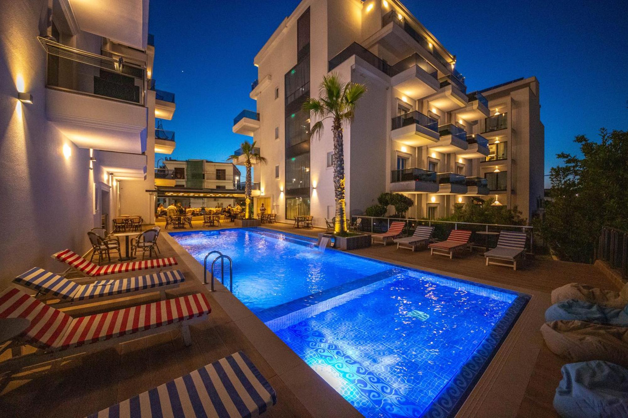Hotel Sole Mare Ksamil Exterior foto